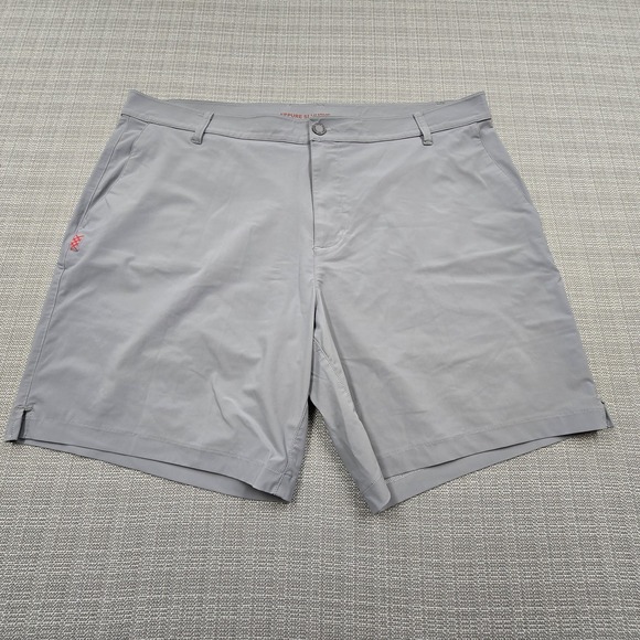 RHONE Other - Rhone Shorts Mens 38 Gray Performance Stretch Chino 8 Inseam Lightweight Golf